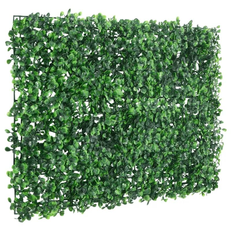 Dirbtinių krūmų lapų tvoros, 24vnt., žalios, 40x60cm