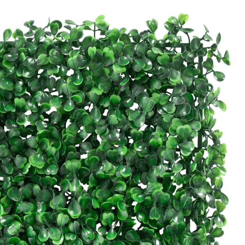 Dirbtinių krūmų lapų tvoros, 24vnt., žalios, 40x60cm