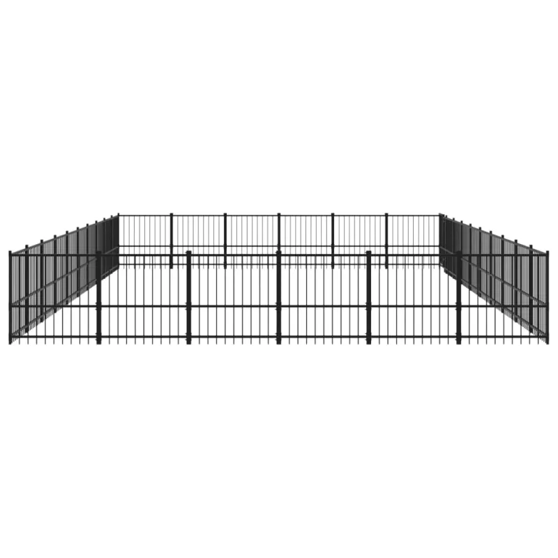 Lauko voljeras šunims, plienas, 56,45m²