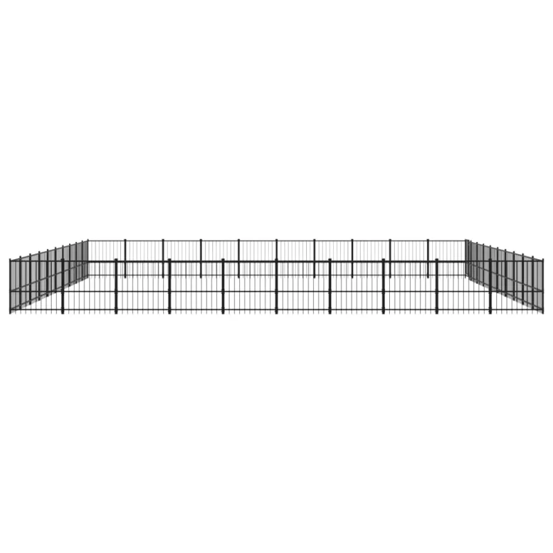 Lauko voljeras šunims, plienas, 94,09m²