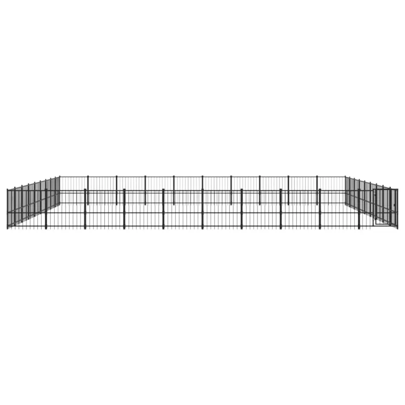 Lauko voljeras šunims, plienas, 84,68m²