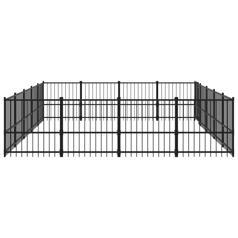 Lauko voljeras šunims, plienas, 18,82m²