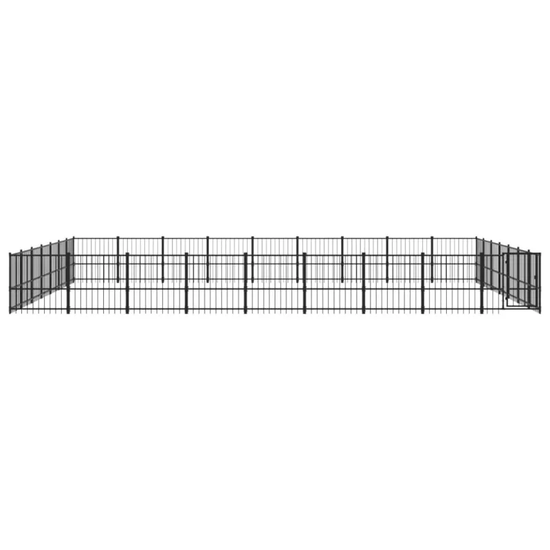 Lauko voljeras šunims, plienas, 59,28m²