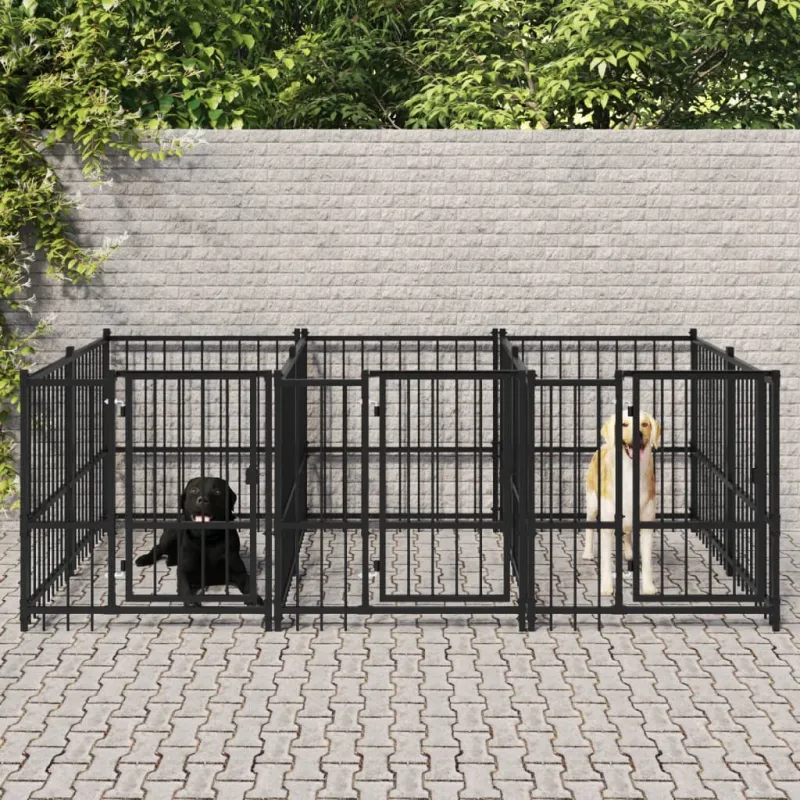 Lauko voljeras šunims, plienas, 5,63m²