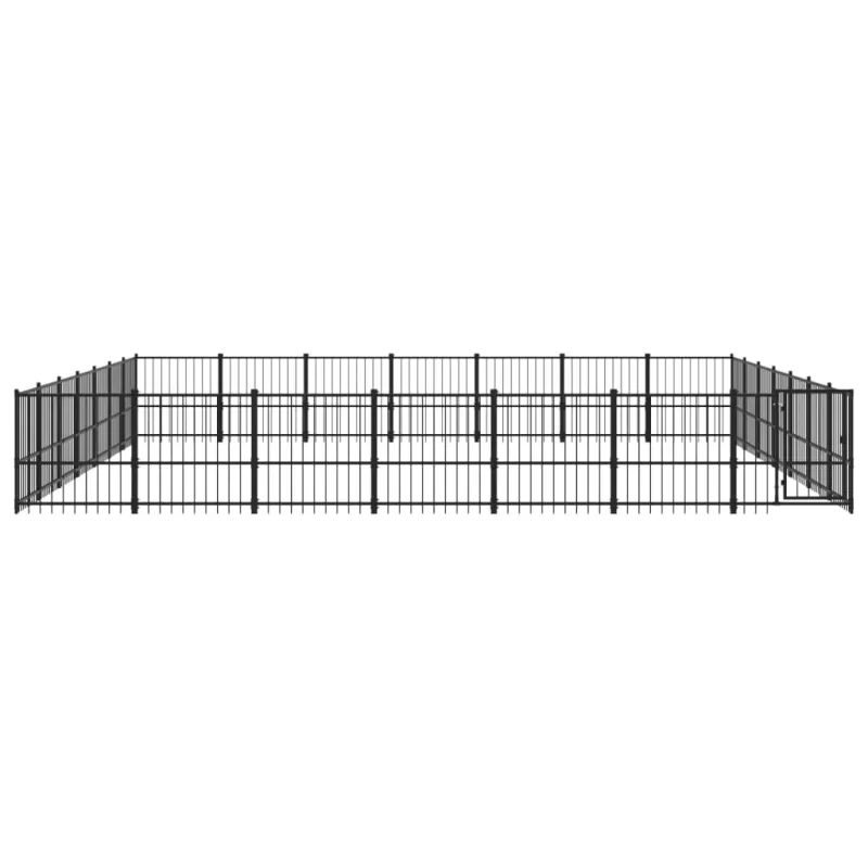 Lauko voljeras šunims, plienas, 46,1m²
