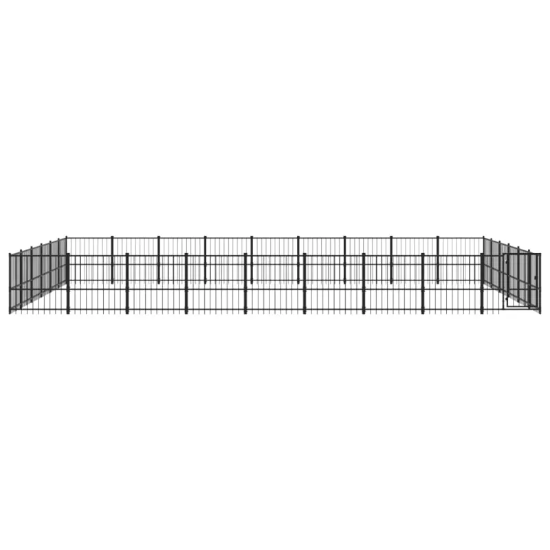 Lauko voljeras šunims, plienas, 50,81m²