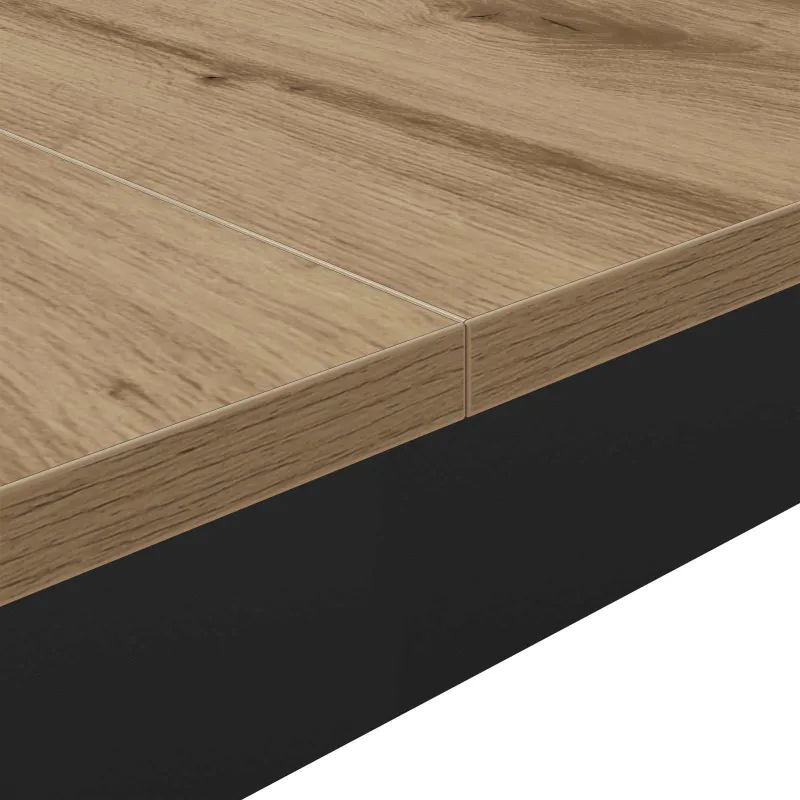 Valgomieji stalai 2 pcs 200 x 100 x 75 cm Apdirbta mediena