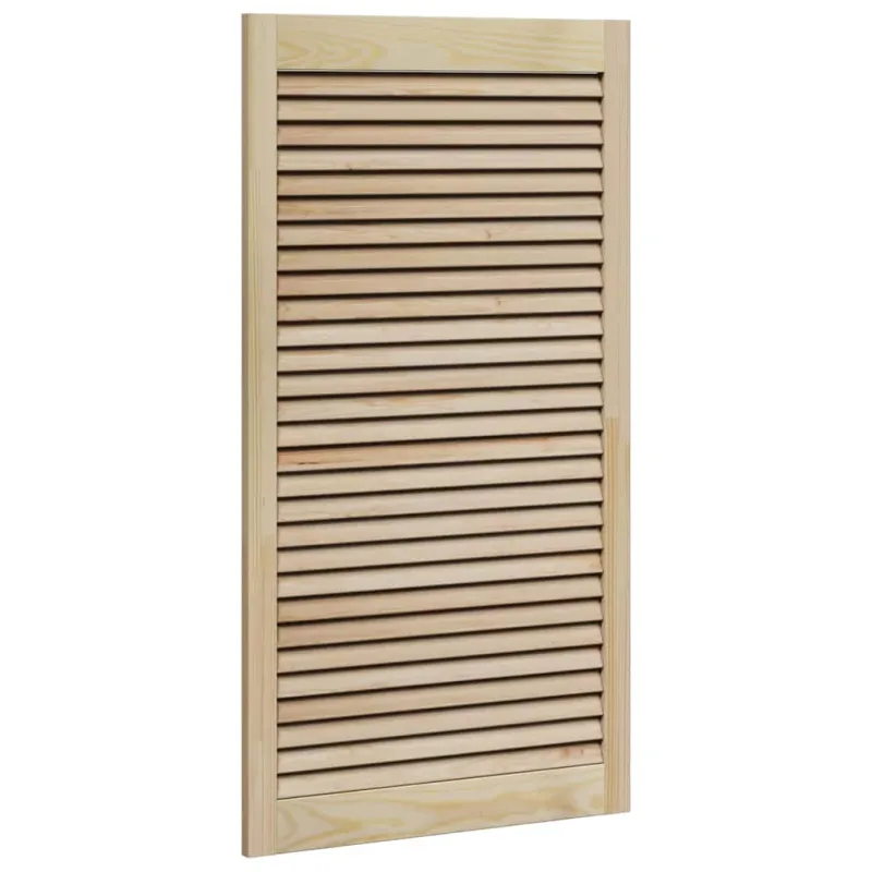 Spintelės durys su durimis Natūrali 110 x 2,1 x 59,5 cm