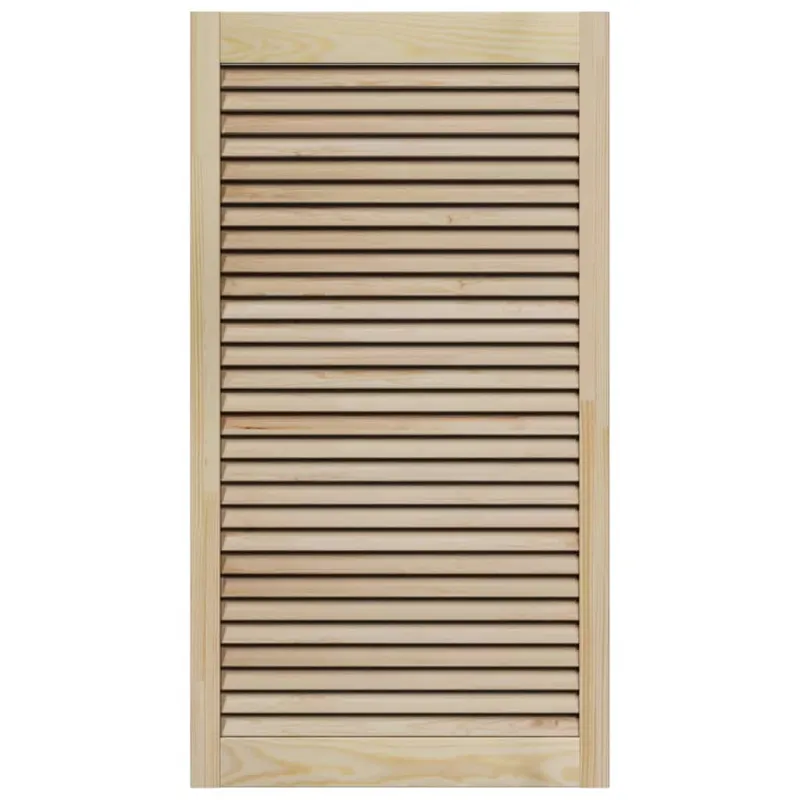 Spintelės durys su durimis Natūrali 110 x 2,1 x 59,5 cm