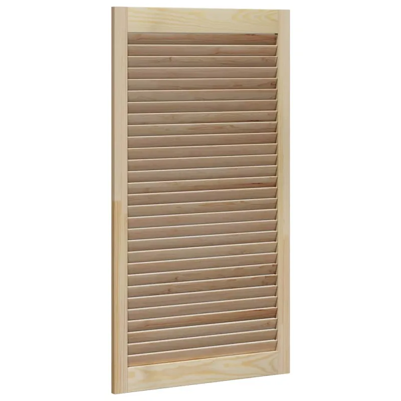 Spintelės durys su durimis Natūrali 110 x 2,1 x 59,5 cm