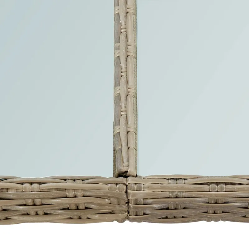 Sodo ruokapöytä, punainen, 200x100x74cm, lasi/polyratka