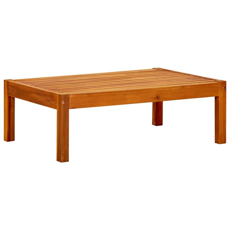 Soodan pöytä, 85x57x29 cm, akatiilipuuta massiivinen