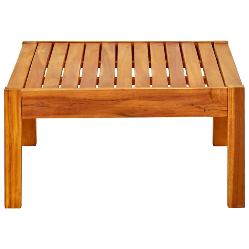 Soodan pöytä, 85x57x29 cm, akatiilipuuta massiivinen