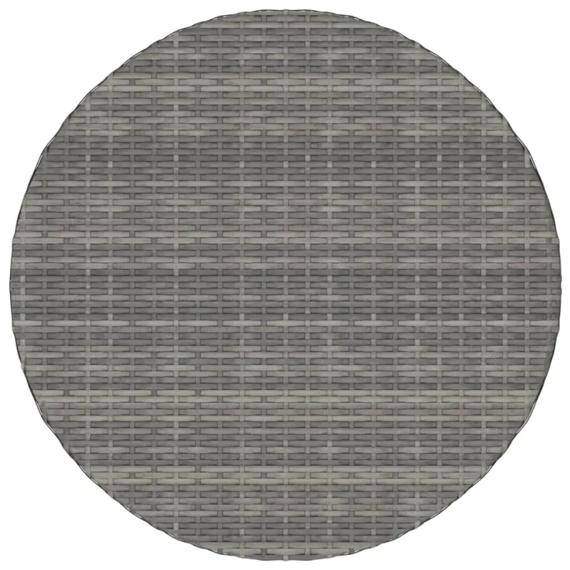 Sodo pöytä, harmaa, 70x70x73cm, polyrattana