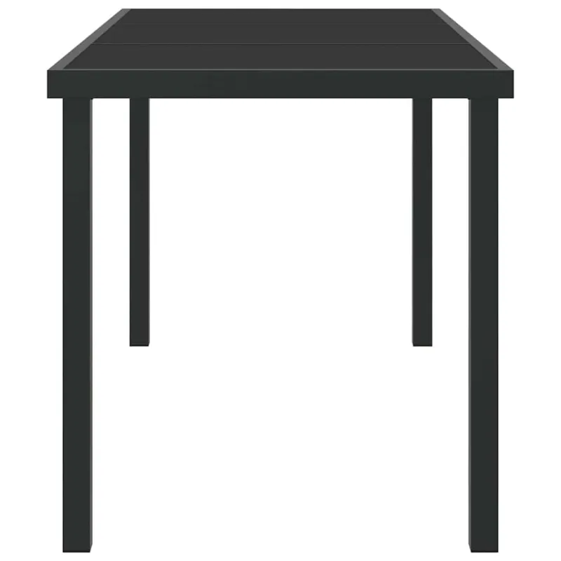 Sodo pöytätaso Musta 140 x 70 x 73 cm metalli