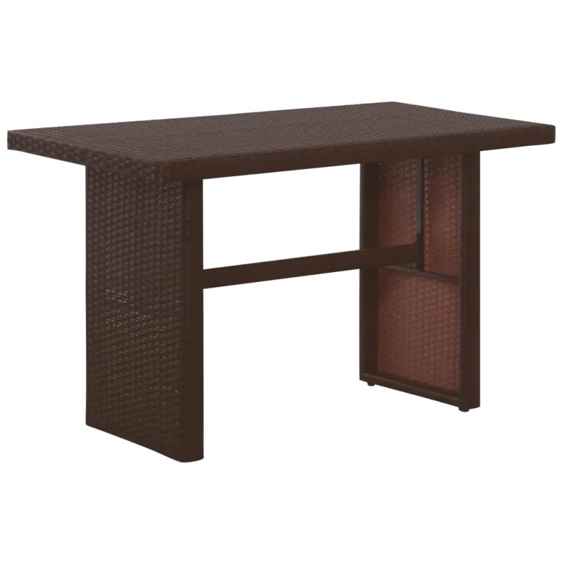 Bistrokalustekoko setti, 3d., ruskea, rattan
