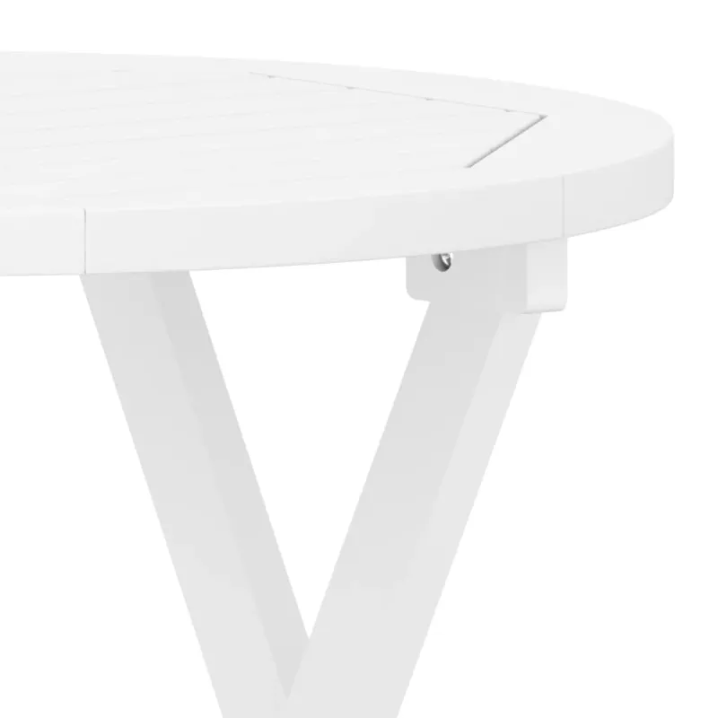 Sulankstettava puutarapöytä, 46 cm, akatsiapuuta massiivinen