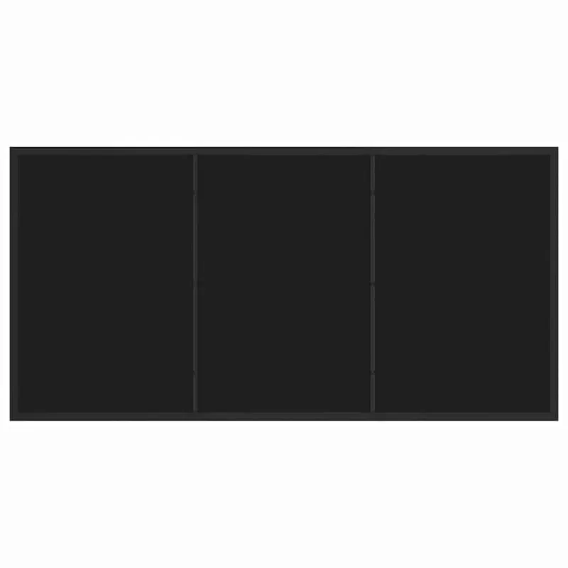 Sodo ruokailukompletti tyynyillä, 5 osaa, Musta polyratanu