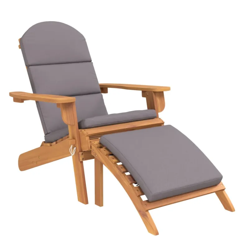 Sodo Adirondack-sets, 3-osat, akatiamateriaalista valmistettu kokonaisuus