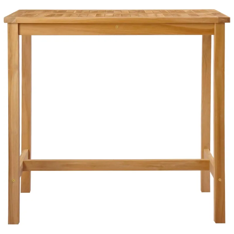Baro ruokailupöytä Luonnollinen 110 x 60 x 105 cm Kestävä teak