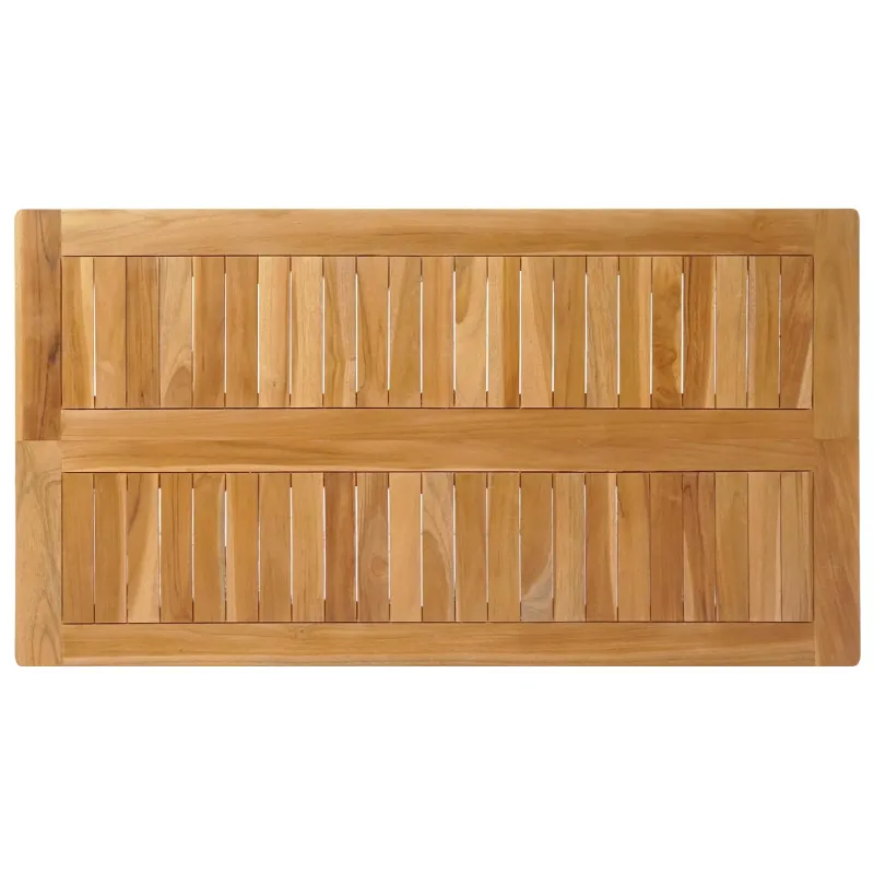 Baro ruokailupöytä Luonnollinen 110 x 60 x 105 cm Kestävä teak