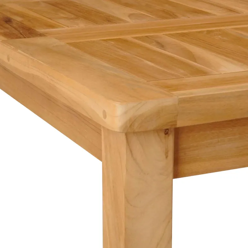 Baro ruokailupöytä Luonnollinen 110 x 60 x 105 cm Kestävä teak