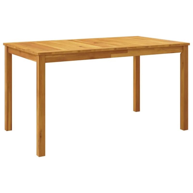 Sodo ruokailukokonaisuus, 5 osaa, 140x80x74 cm, akatsiapuun massiivia