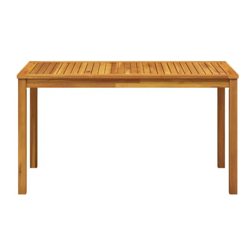 Sodo pöytätaso, 140x80x74 cm, akatsiavärinen massiivipuu