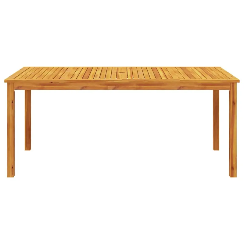 Valgalaudise komplekt, 7 tükki, 180x90x75 cm, akatsiia puitmassiv