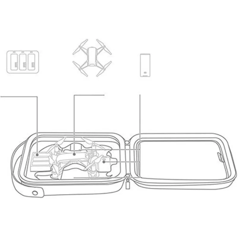 PGYTECH korpus Ryze Tello jaoks (P-WJ-002) universaalne