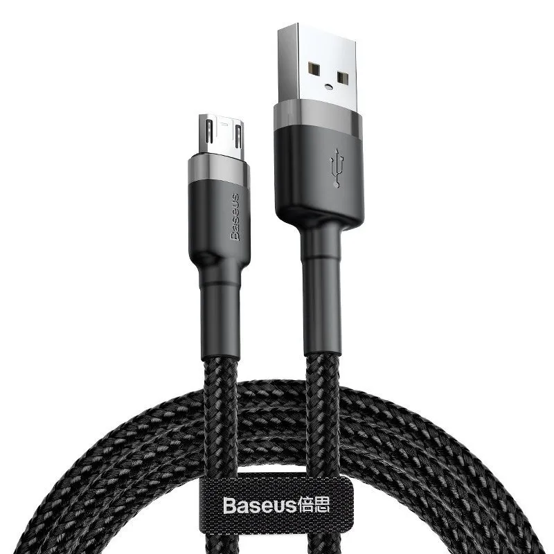 Baseus Cafule Micro USB kaabel 2.4A 1m (Hall + Must) universaalne