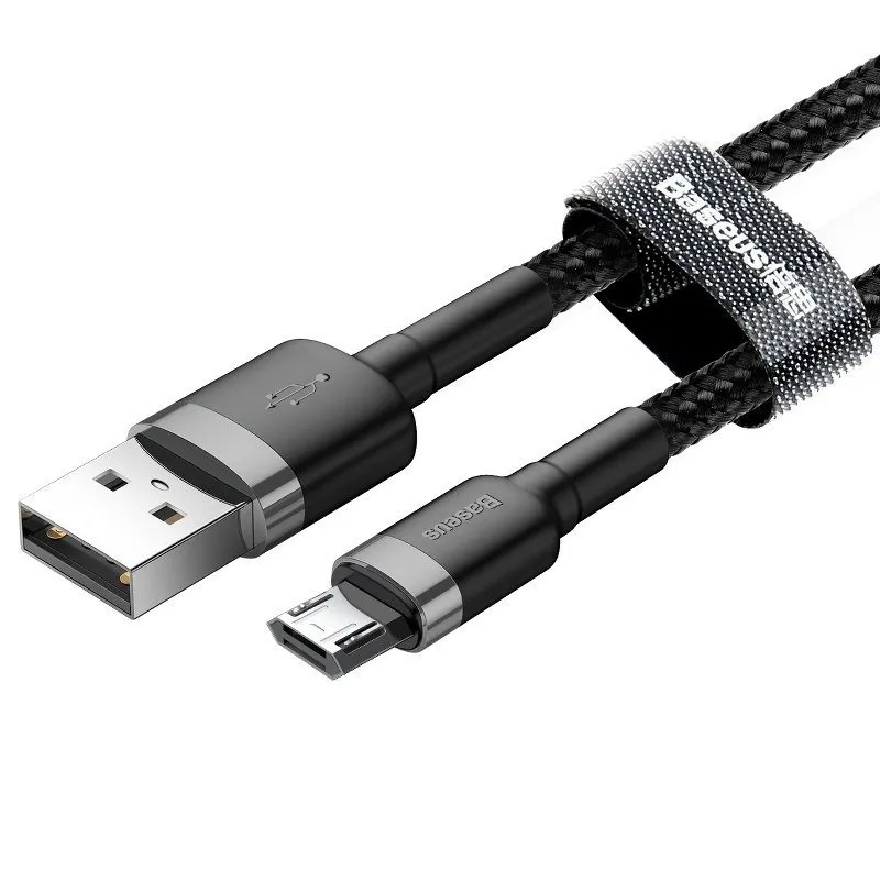 Baseus Cafule Micro USB kaabel 2.4A 1m (Hall + Must) universaalne