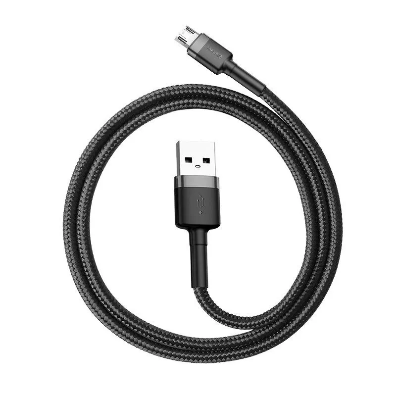 Baseus Cafule Micro USB kaabel 2.4A 1m (Hall + Must) universaalne