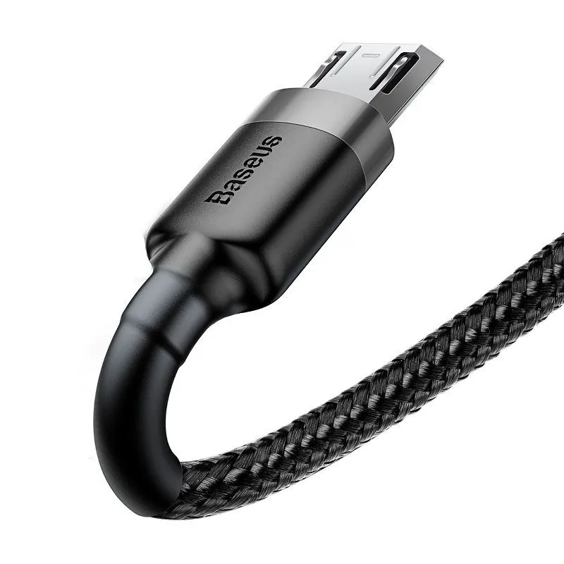 Baseus Cafule Micro USB kaabel 2.4A 1m (Hall + Must) universaalne