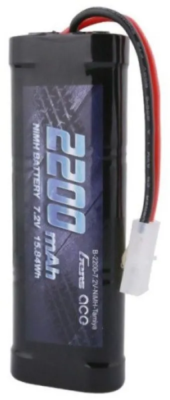 Gens Ace Aku 2200mAh 7,2V NiMH Tamiya universaal