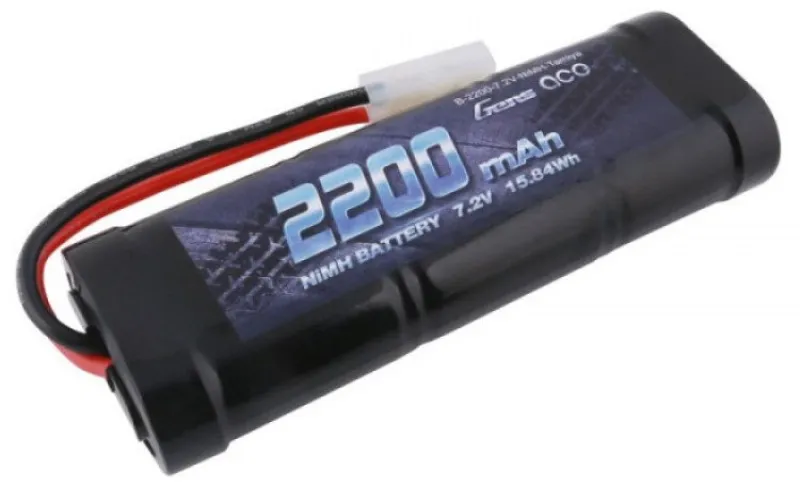 Gens Ace Aku 2200mAh 7,2V NiMH Tamiya universaal