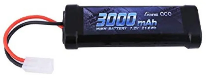 Gens Ace Aku 3000mAh 7,2V NiMH Tamiya universaal