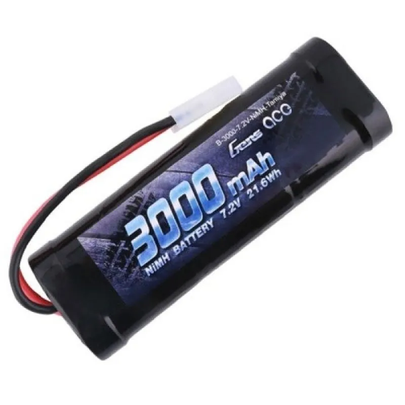 Gens Ace Aku 3000mAh 7,2V NiMH Tamiya universaal