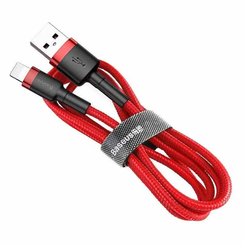 Baseus Cafule USB Lightning Kaabel 2,4A 0,5m (Punane) universaalne