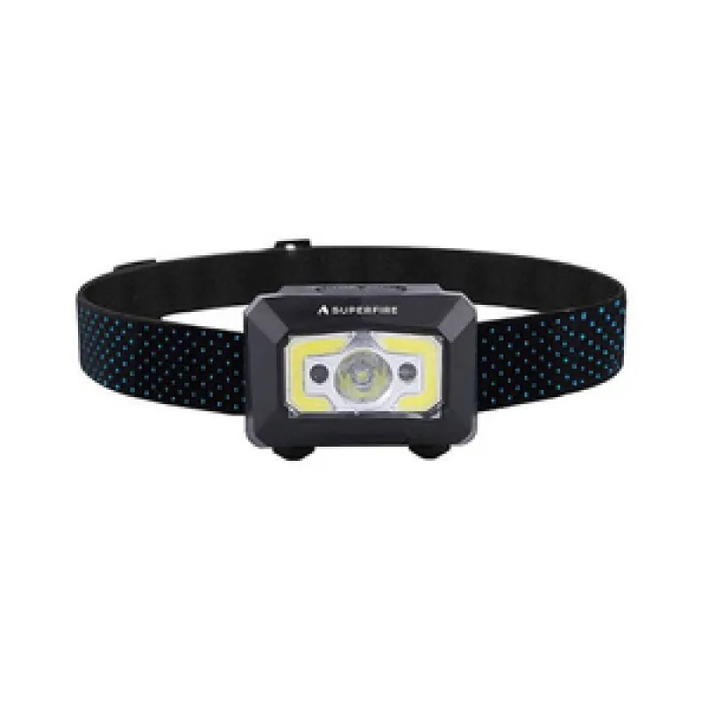 Superfire X30 pealamp, 340 lm, USB, 5 režiimi, 130 m universaalne