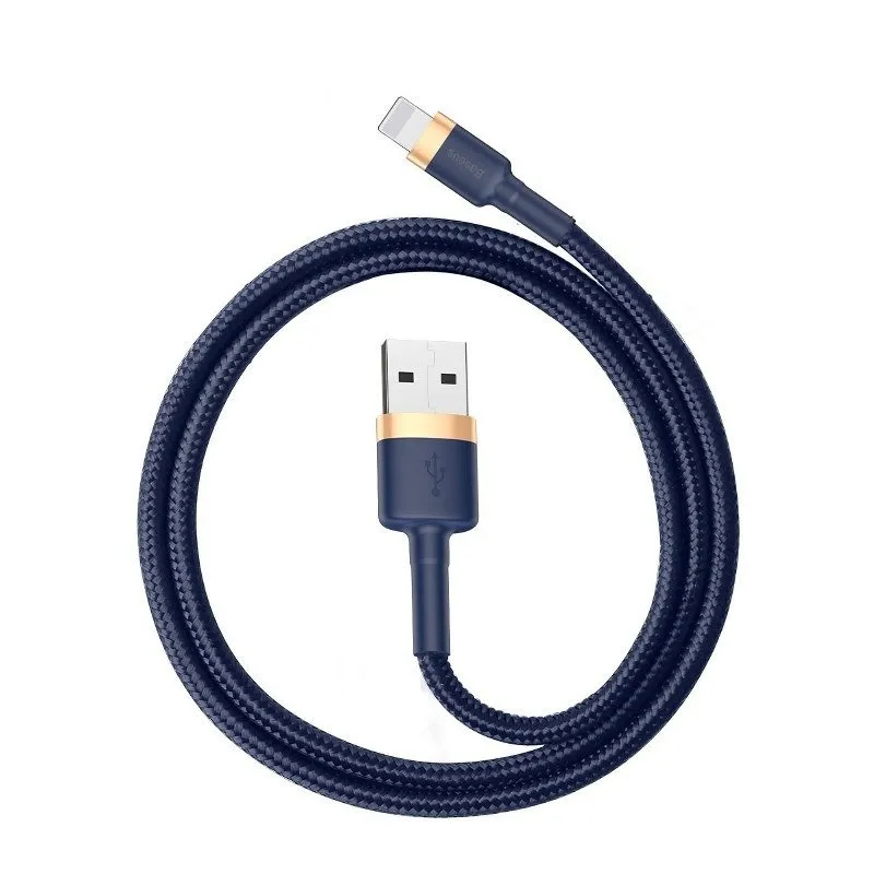 Baseus Cafule Lightning kaabel 1,5A 2m ( kuld + tumesinine ) universaalne