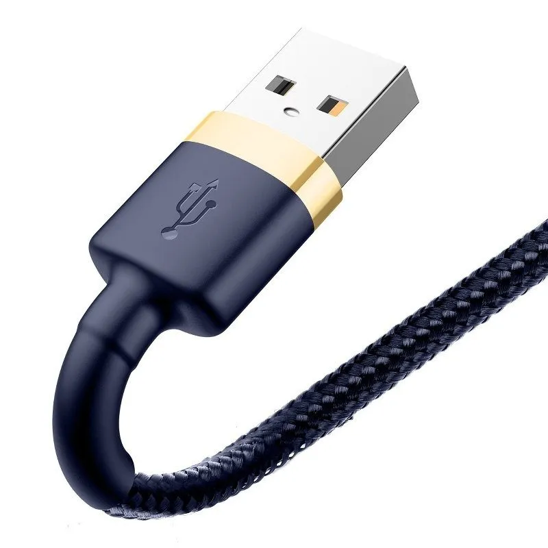 Baseus Cafule Lightning kaabel 1,5A 2m ( kuld + tumesinine ) universaalne