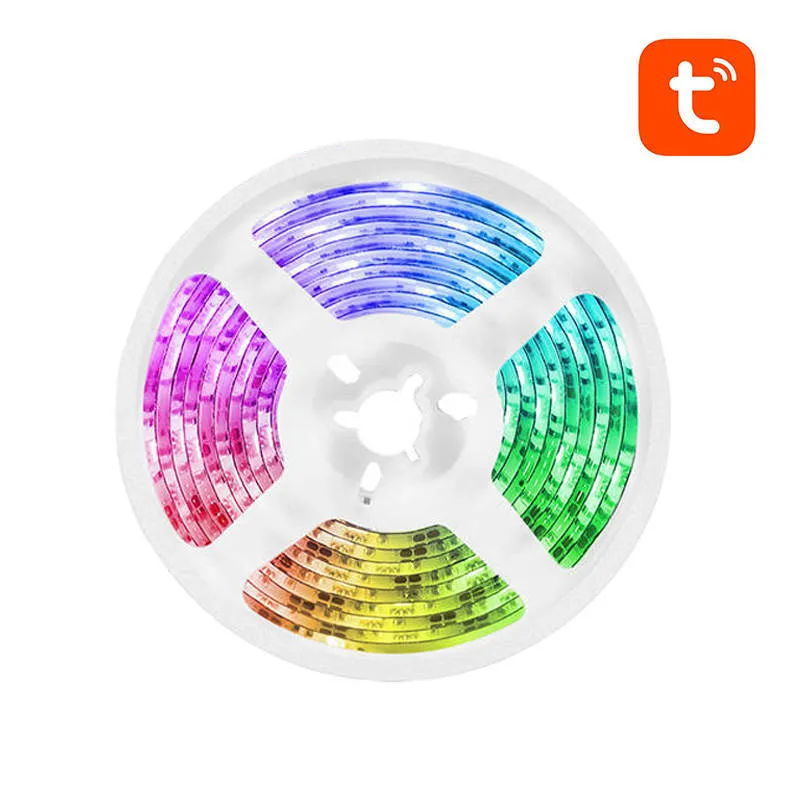 Smart WiFi RGB LED-valgusriba Gosund SL1 (2,8 m), Tuya universaal
