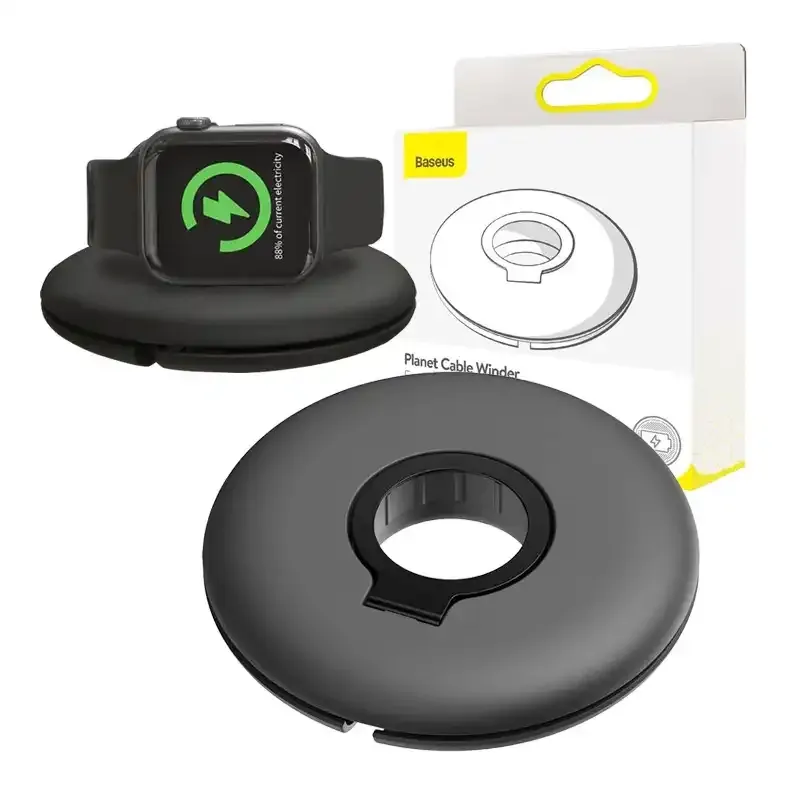 Korraldaja / Apple Watch laadija hoidja (must) universaalne