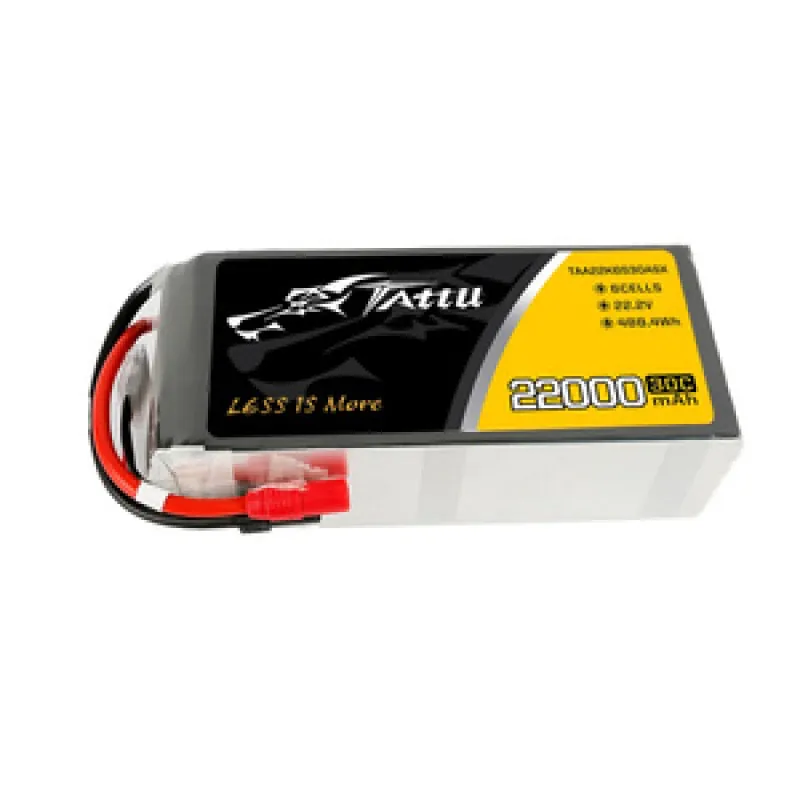 Aku Tattu 22000mAh 22,2V 30C 6S1P LiPo AS150+XT150 universaalne