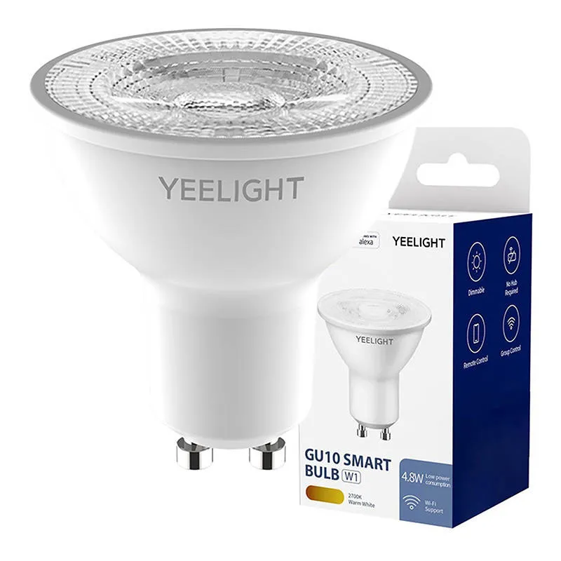 Yeelight Nutikas LED-lamp GU10 (reguleeritav) universaalne