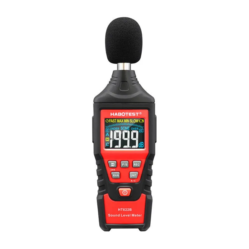 Digitaalne detsibellimõõtur Habotest HT622B USB A/C universaalne