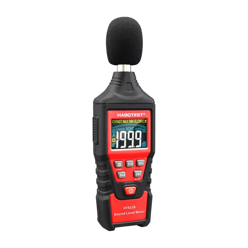 Digitaalne detsibellimõõtur Habotest HT622B USB A/C universaalne