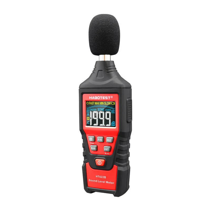 Digitaalne detsibellimõõtur Habotest HT622B USB A/C universaalne