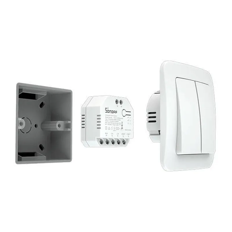 Smart lüliti WiFi Sonoff Dual R3 universaalne